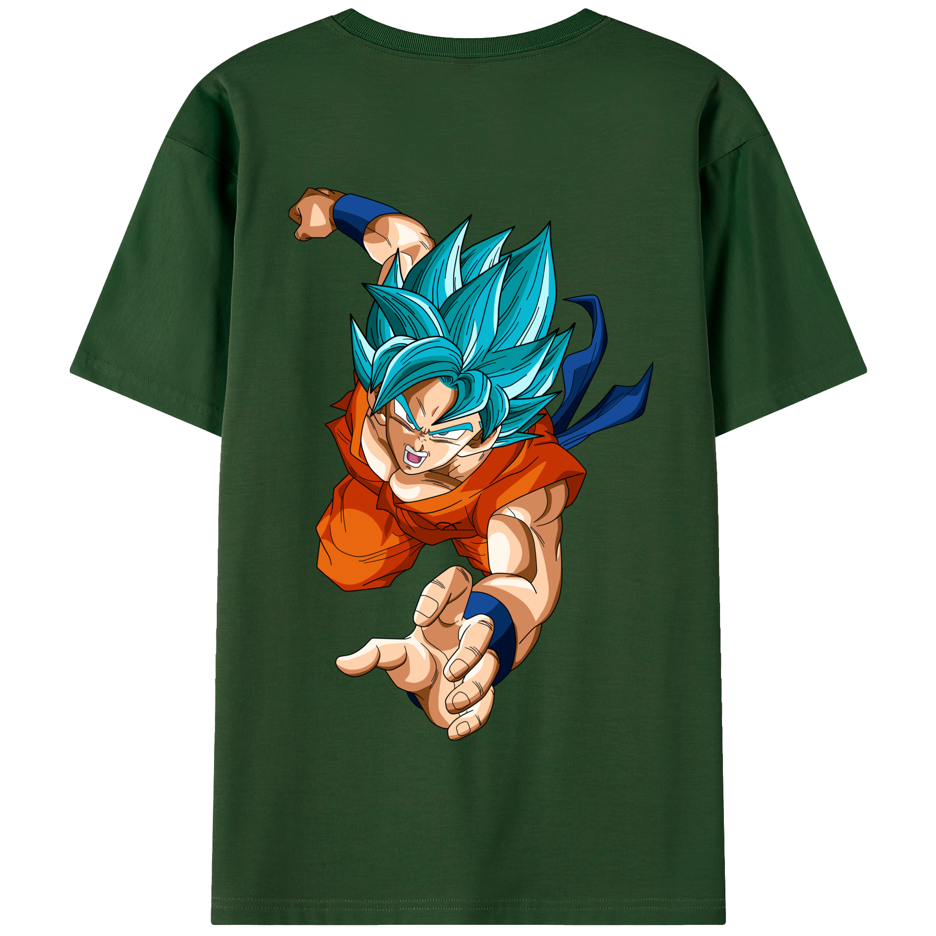 （画像用） ドラゴンボール ベジット DRAGON BALL Vegetto 綿100％半袖Tシャツ（背面プリント）